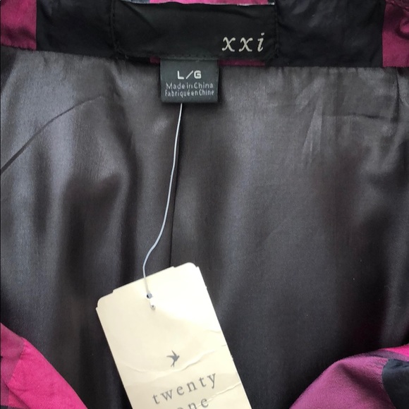 NWT Forver 21 Women’s Lightweight Button Jacket - Picture 7 of 10